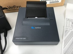 VeriFone Compact Thermal Receipt Printer 355/P250 with Power Supply and 1 roll