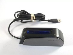 Lot of 2 IDTech IDEM-251 Augusta Secure EMV Chip & Magnetic Reader USB HID Tdes