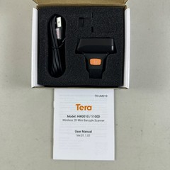Tera Pro Extreme Performance 1D 2D QR Wireless Ring Barcode Scanner Bluetooth