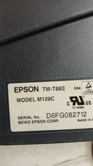 Epson TM-T88III Thermal Receipt Printer Parallel Port w/Power Adapter