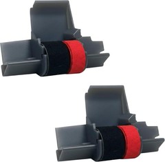 IR‑40T Black & Red Ink Ribbon 2 Pack – Dual Color for CASIO/Canon Black and Red