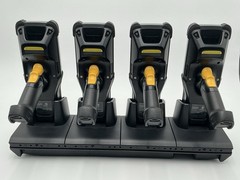 4x Zebra MC930B MC930B-GSHDG4NA Mobile Barcode Scanners W/Zebra 4 Slot Charger