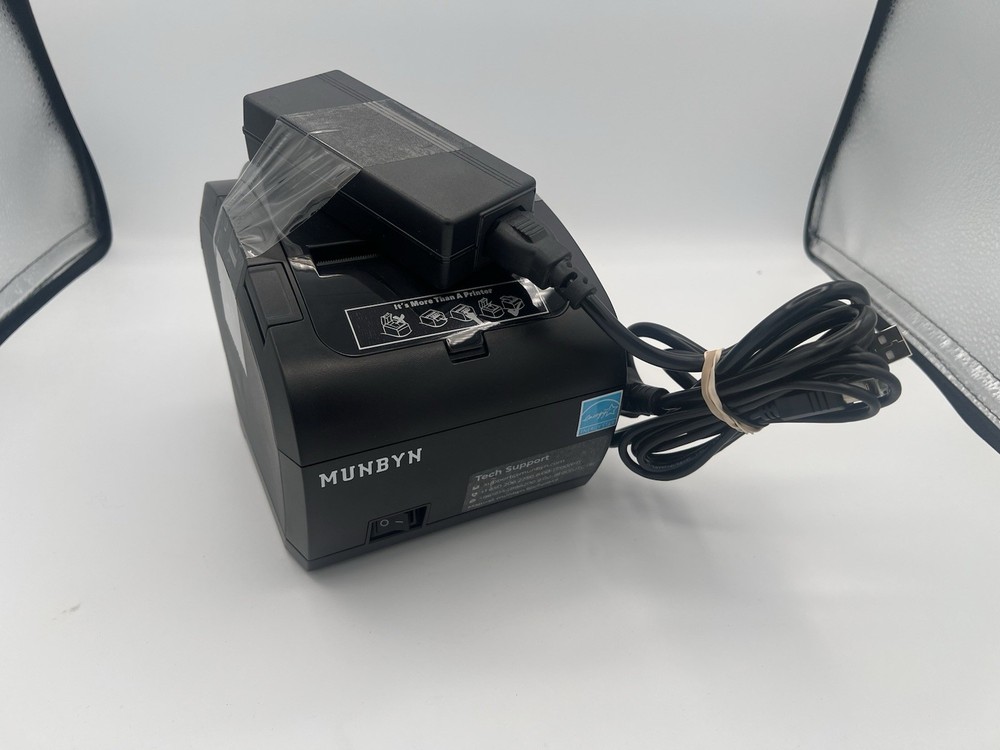MUNBYN ITPP047P Point Of Sale Receipt Printer USB & Ethernet