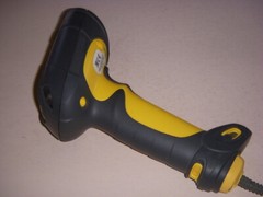 SYMBOL TECHNOLOGIES, INC. CORDED BARCODE SCANNER #LS3048-FZ20005, W/USB CABLE!