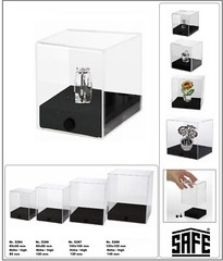 Safe 5284 Acrylic Cube Display Case 60X60 Height 80Mm