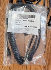 For Honeywell Coiled 3M Scanner Cable HSM 5V USB Type A CBL-500-300-C00 Lot 10