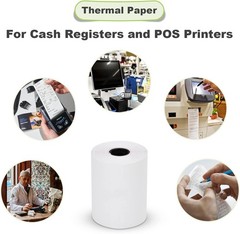 200-Count Thermal POS Receipt Paper, 2.25&Prime;x50&prime;