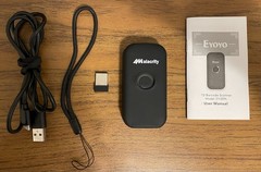 Alatricity Bluetooth 1D Wireless Barcode Scanner USB 2.4G Pocket Size