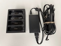 ZEBRA SAC-NWTRS-4SCH-01 SHARECRADLE-01 4 SLOT BATTERY CHARGER W/AC WT6000 RS6000