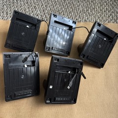 Zebra TC51 TC56 Charging Cradle Dock Lot of 5 Untested For Parts Repair