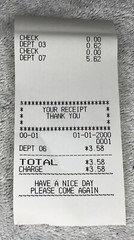 Royal 310DX Thermal Print Lightweight Electronic Cash Register TESTED With Key!