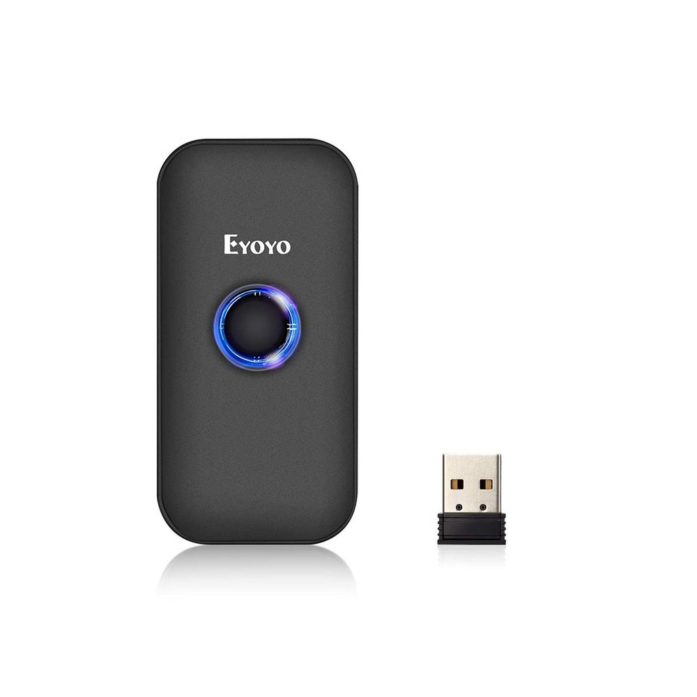 Eyoyo Mini 1D Bluetooth Barcode Scanner, 3-in-1 Bluetooth & USB Wired & 2.4G …
