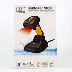 Adesso NuScan 4100B Wireless Barcode Scanner Bluetooth Handheld