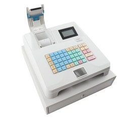 Electronic POS System Cash Register 48 Key POS Casher Digital LED & Drawer