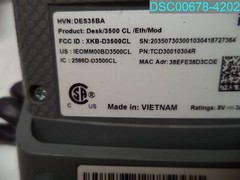 Used Item INGENICO DESK/3500 TCD30010304R