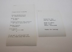 Epson TM-T88III M129C White USB POS Thermal Receipt Printer w/ Power Cord TESTED