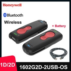 Honeywell 1602G2D-2USB-OS 2D USB Wireless Bluetooth Barcode Scanner w/ Battery