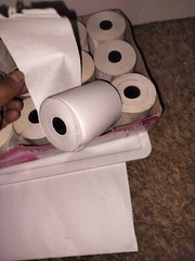 IBM Thermal Paper Rolls 3 1/8&Prime; x 190&prime; Qty 12 Rolls – 73.3mm wide