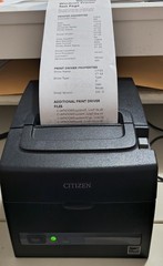 Citizen CT-S310IIUBK TZ30-M01 Thermal POS Receipt Barcode Printer USB Serial