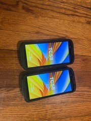 6 Zebra TC58 Android Barcode Scanner no charger been used for a company