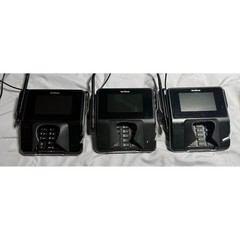 Lot of 3 Verifone MX 915 Credit Card Terminals POS System M177-409-01-R Black