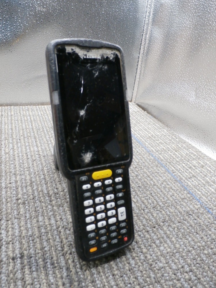 For Parts Zebra MC330K Handheld Computer Barcode Scanner Broken
