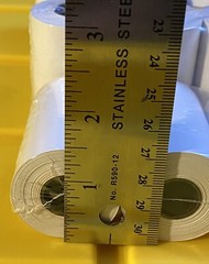 25 Pack Thermal Receipt Paper Rolls 2.25 x 50ft White POS Credit Card Terminal