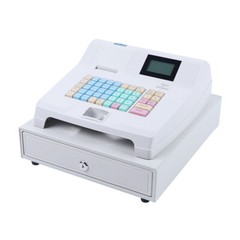 48Key Desktop Electronic Cash Register POS Casher Digital LED Display w/ Drawer