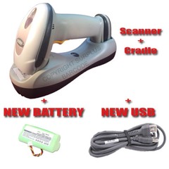 Motorola Symbol LS4278 & Cradle Wireless Barcode Scanner BlueTooth + NEW BATTERY