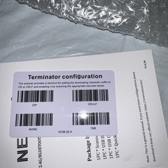 NETUM NT-1228BC Bluetooth Barcode Scanner Wireless 1D CCD Reader