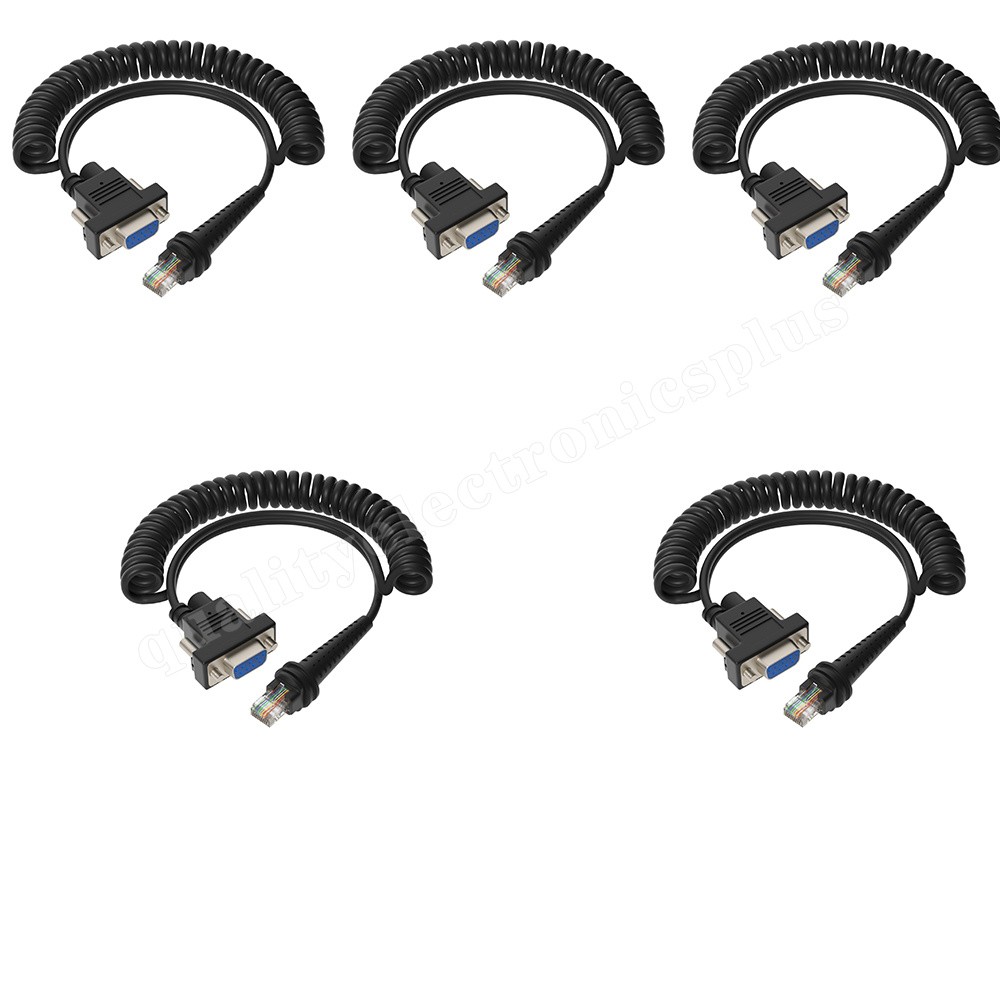 5PC 5M RS232 RJ45 Barcode Cord For Honeywell 1902GHD 1902GSR 1950GHD 1980i 1472G