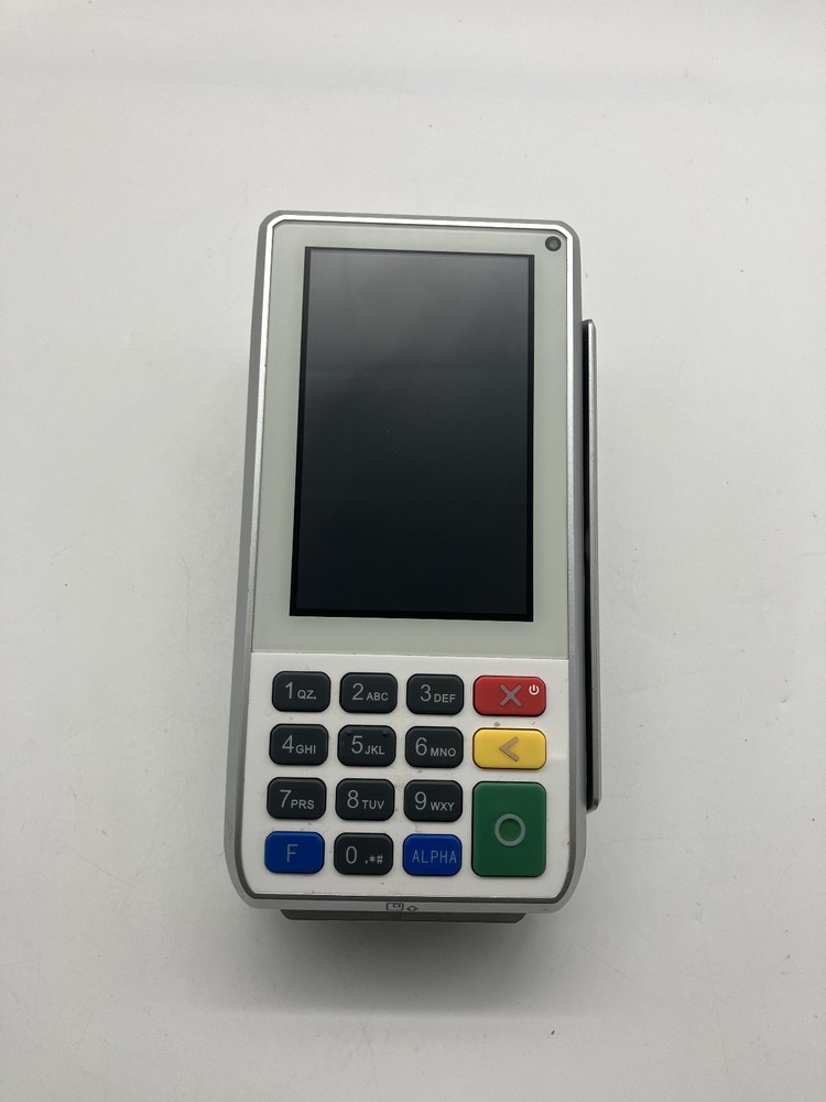 PAX A80 Ethernet Bluetooth WiFi Terminal Tested Turns on ( No Ac Adapter)
