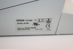 Epson TM-T88III M129C White USB POS Thermal Receipt Printer w/ Power Cord TESTED