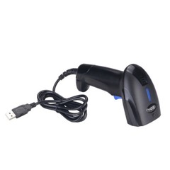 1D 2D QR Barcode Scanner Handheld USB Wired Laser Continuous Bar Code Reader