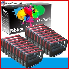 18 PK ERC 30 34 38 B/R Ribbon Compatible M270 PM-300 TM-200-UB TM-267 II