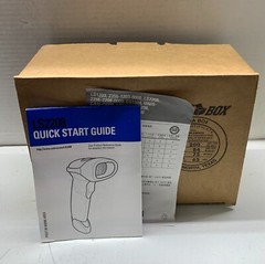 Brand New Symbol LS2208 Digital Handheld Barcode Scanner With Stand & USB Cable