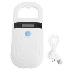 Portable Animal ID Reader Rechargeable 134.2KHz Pet Microchip Scanner Reader