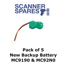 🔥 BRAND NEW Pack of 5 Backup Battery for Symbol MC3190 MC9190 MC92N0 MC9200 🔥