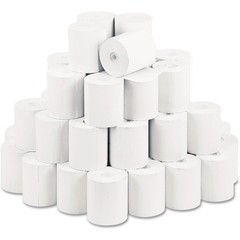 POS/Cash Register 3 1/8 Inch x 230 Feet 50 Rolls Per Unit White