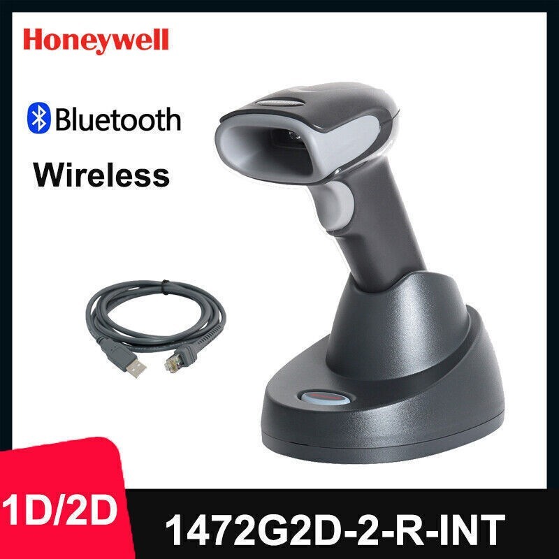 Honeywell Voyager 1472G2D-2-R-INT Bluetooth Wireless 2D Barcode Scanner w Cradle