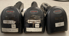 UNTESTED Lot 3 Honeywell 1902GSR-2 Handheld Scanner Base CC801-010BT