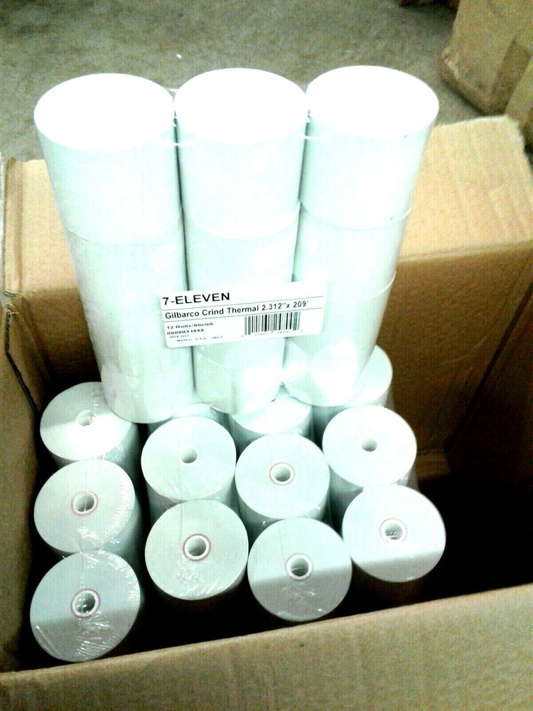 GILBARCO CRIND Thermal 2 5/16 Inch x 209&prime; Gilbarco 60 Rolls