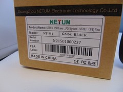 Guangzhou NETUM Wired USB laser Barcode Scanner NT-M1 New In Box POS System