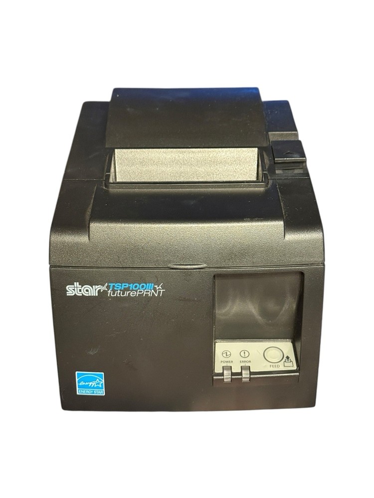 STAR TSP100III FuturePRNT Network Thermal Receipt Printer NO POWER CORD
