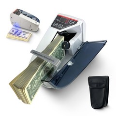 Money Counter Machine ELROTONEG V30, Cash Counter with UV lamp, Portable Bill