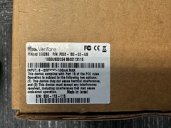 Lot of (2) VeriFone PINPad 1000SE Pin Pad – New with com port cable and power