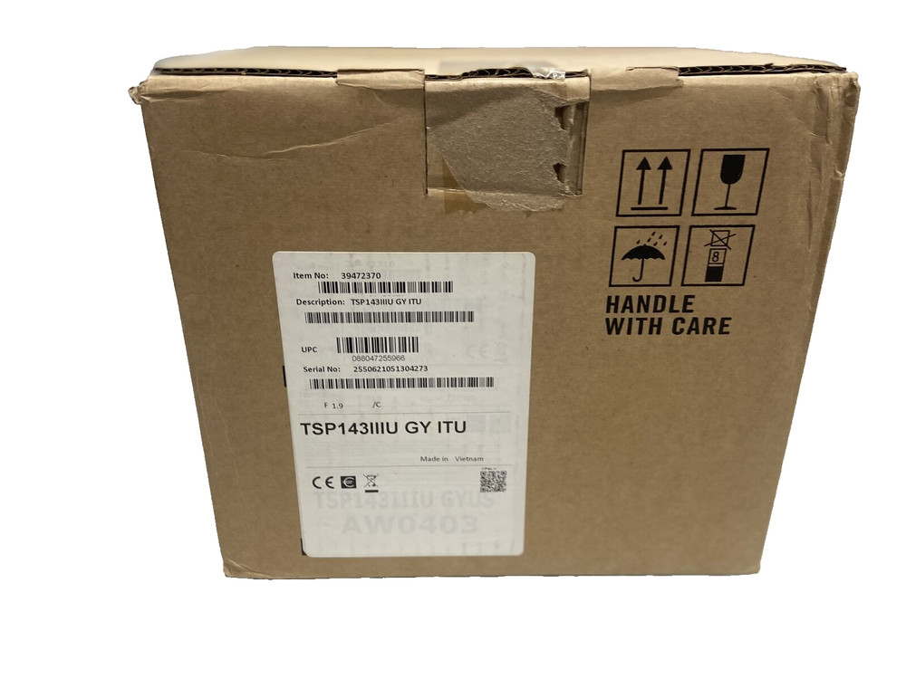 NEW STAR TSP100III TSP143IIIU GY ITU USB Thermal POS Receipt Printer.90D Wrty,