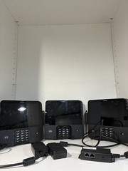 Verifone M440 Card Reader Payment Terminal Lot of 3 w/ Stylus Power Boxes Parts