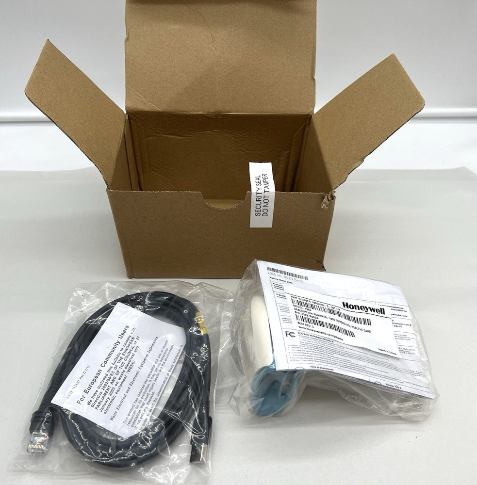 Honeywell 1950 White USB-Wired Handheld Barcode Scanner NEW