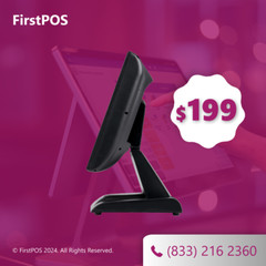 15in Touch Screen POS Cash Register Till System